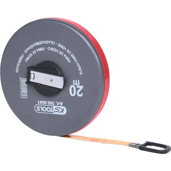 KS TOOLS måttband med plastband, 20m