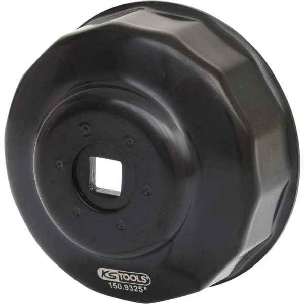 KS TOOLS 3/8" oljefilter-nyckel, 76-14 MM