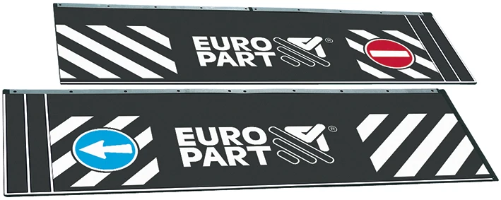 EUROPART Stänkskydd för underkörningsskydd 2400x380 MM