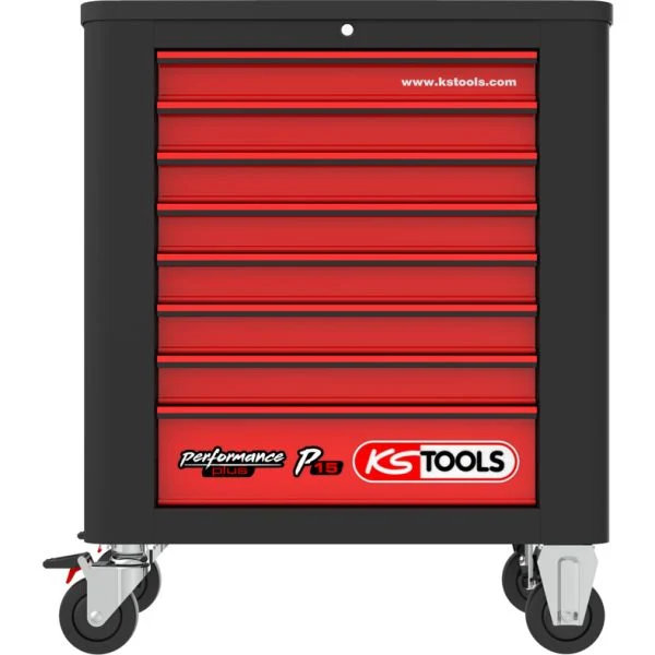 KS Tools Performanceplus P15 Verkstadsvagn – 397 Verktyg, 8 Lådor