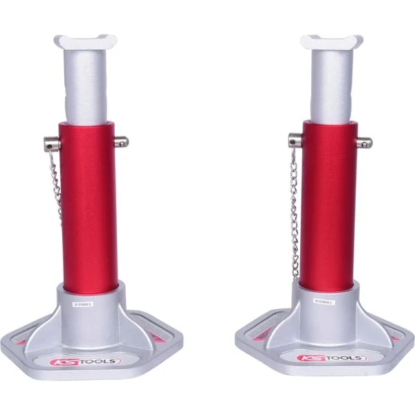 KS TOOLS Aluminium-underredebock-sats 2-delars
