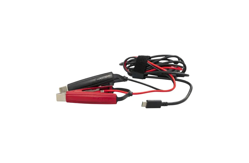 CTEK USB-C Charge Cable Clamps – 12V Laddkablar för CS Free, 2 meter