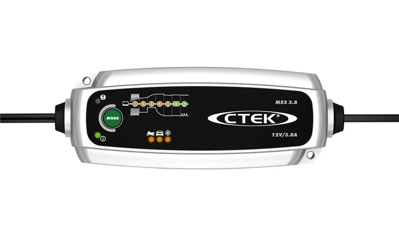 CTEK MXS 3.8 – Helautomatisk 12V Batteriladdare för Blybatterier, 3.8A