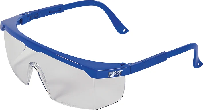 EUROPART Skyddsglasögon klart GLAS/BLÅ