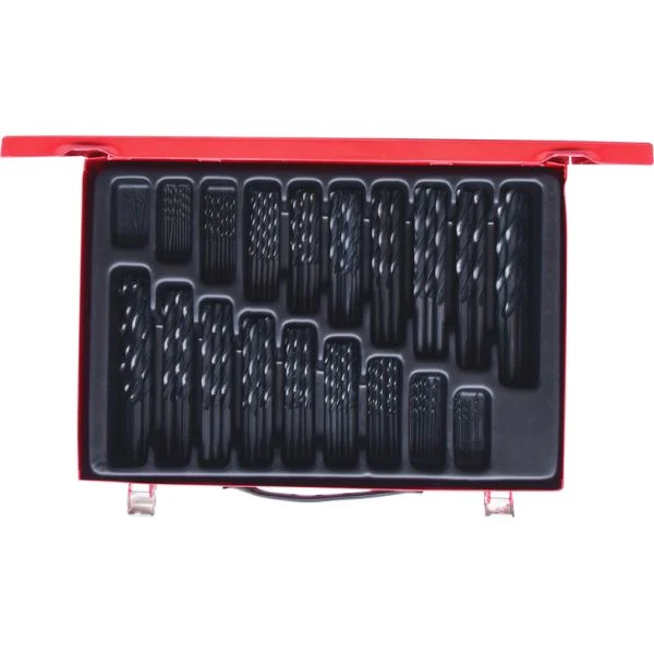 KS TOOLS HSS-R spiralborrsats,170-delar 1-10mm