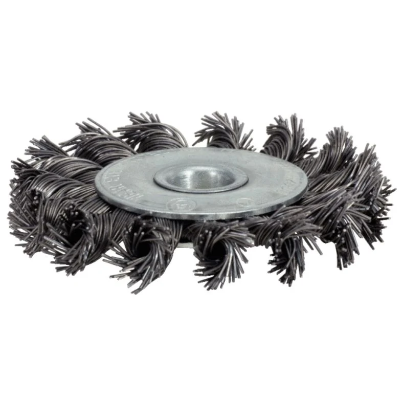 KS TOOLS rostfri ståltrådsrundborste 0,5mm, Ø 100mm