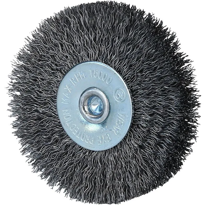 KS TOOLS ståltrådsborstskiva 0,3mm, Ø 80mm