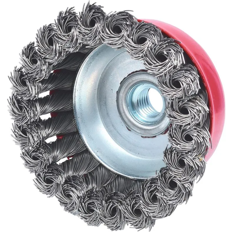 KS TOOLS Ståltrådskrukborste 0,5mm, Ø 90mm