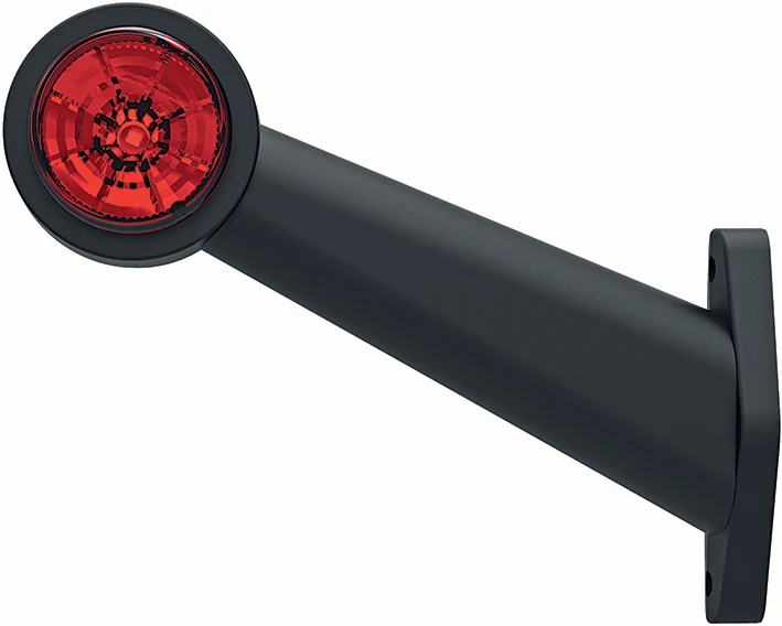 EUROPART LED-breddmarkeringslykta EÖD/VIT 12-36V HÖGER 195x145x45 MM