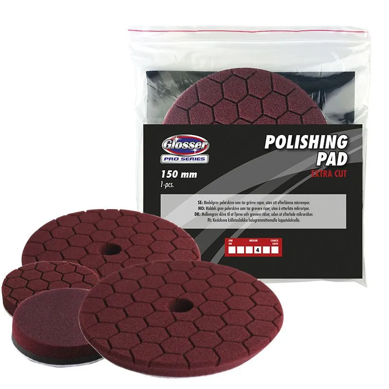 SXProMax Skumrondell Hex Mjuk 155 mm - SoftPolish 1-pack