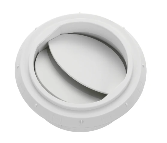 Utsläpp Ø 60mm/stängbart vit