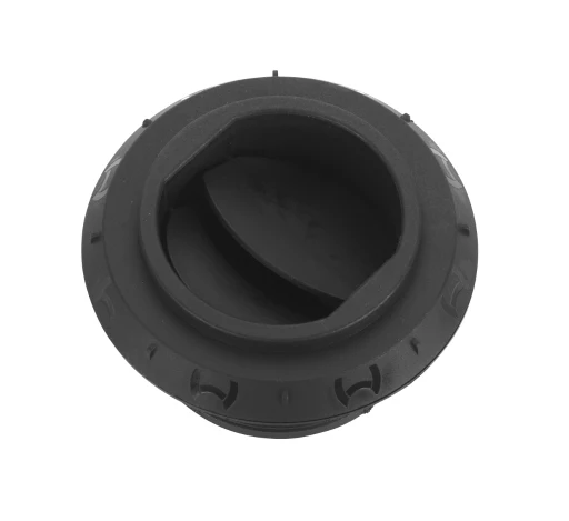Utsläpp Ø 60mm/stängbart svart