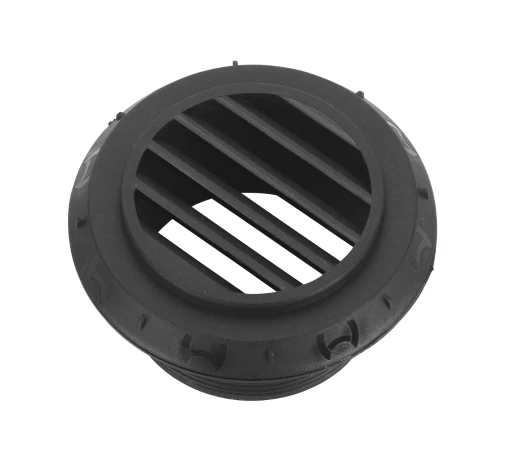Utsläpp Ø 60mm/45° svart