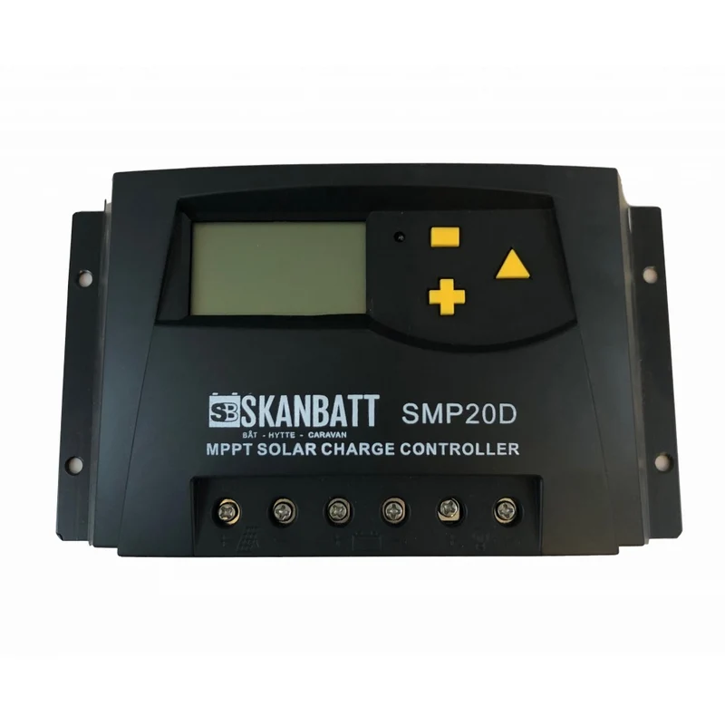 Solcellregulator 12/24V 20A