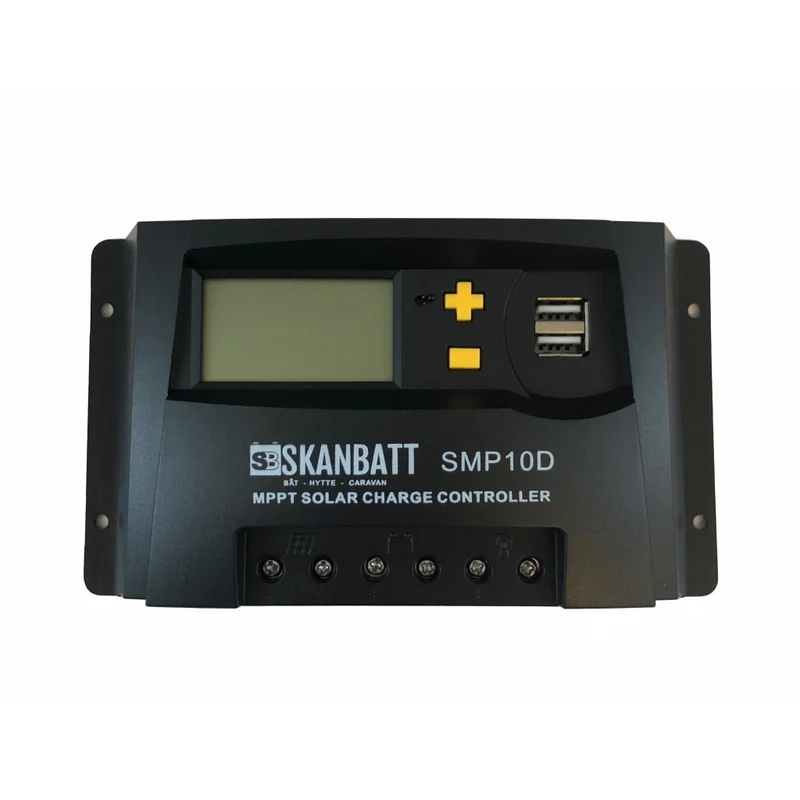 Solcellregulator 12/24V 10A
