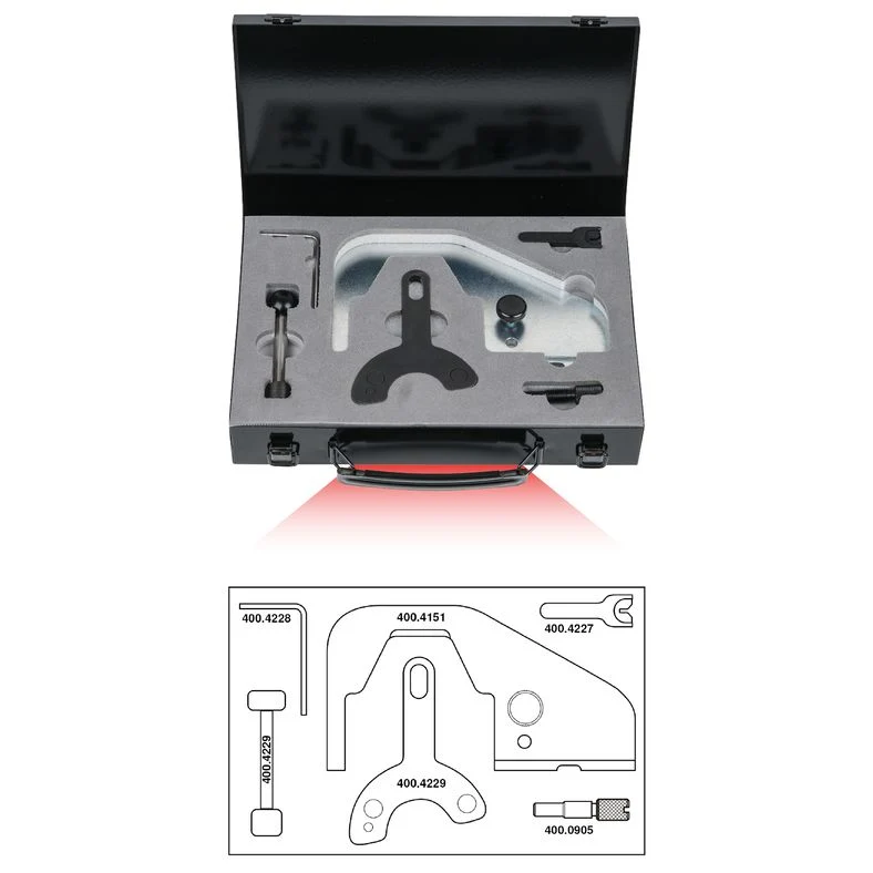 KS TOOLS Volvo - motorinstälning-verktyg-sats, 8-delars