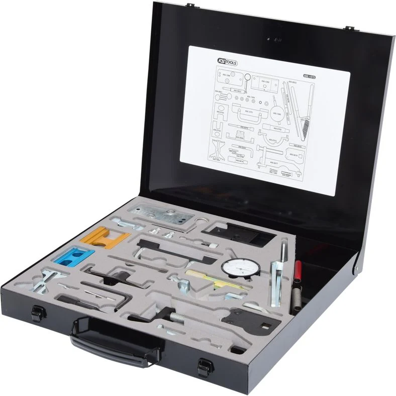 KS TOOLS Isuzu / GM / Opel / Saab - motorinställning-verktyg-sats, 33-del