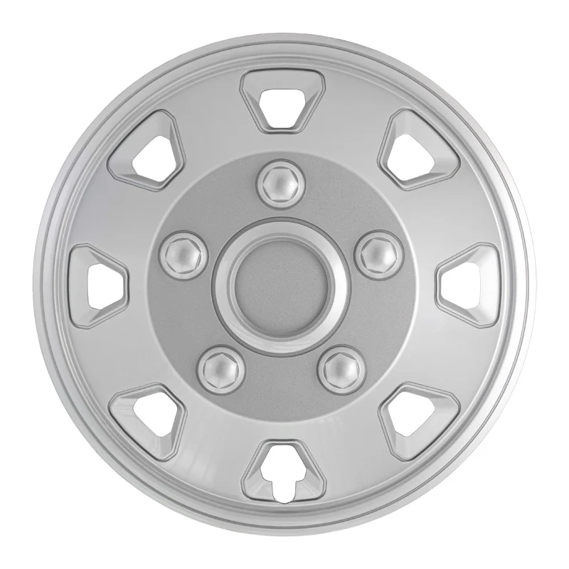AutoStyle, Navkapslar, 4st, Itah 14-tums silver (sfärisk)
