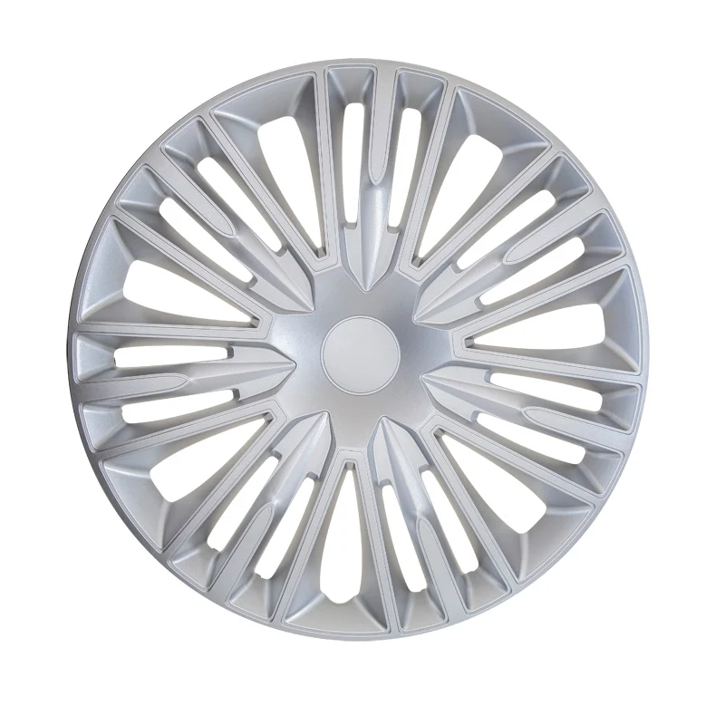 AutoStyle, Navkapslar, 4st, Jerez 15-tums silver