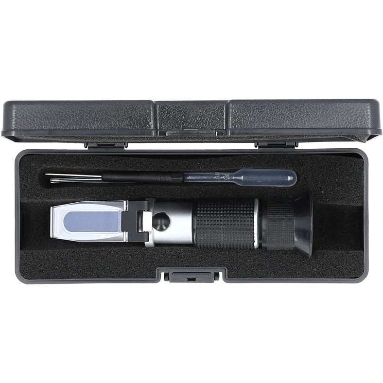 KS TOOLS Refraktometer - optisk kontrollenhet för batterivätska, frostskyddsmedel och AdBlue®-tillsatser
