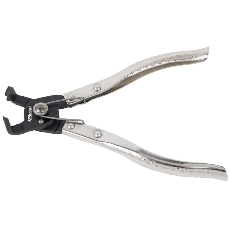 KS TOOLS Click-slangklämmetång, vinklad