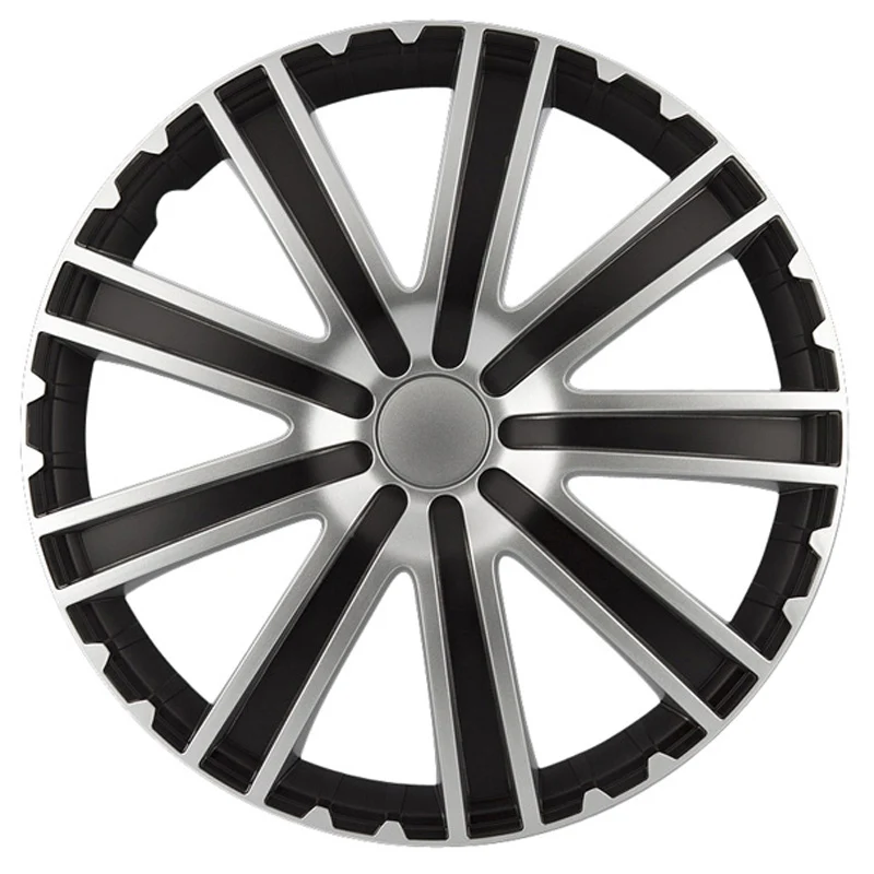 AutoStyle, Navkapslar, 4st, Toro 13-tums svart/silver