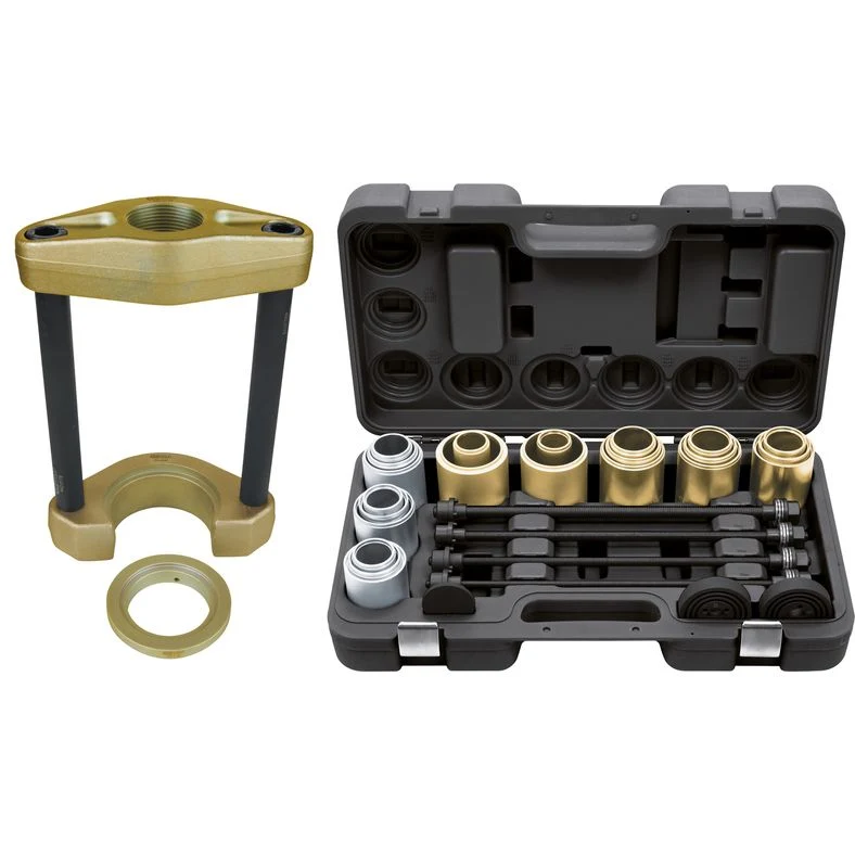 KS TOOLS Universal press stativ bestående av 38 delar