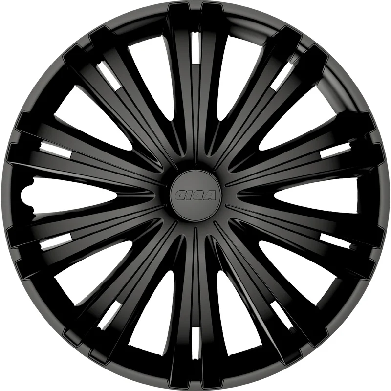 AutoStyle, Navkapslar, 4st, Giga 13-tums mattsvart