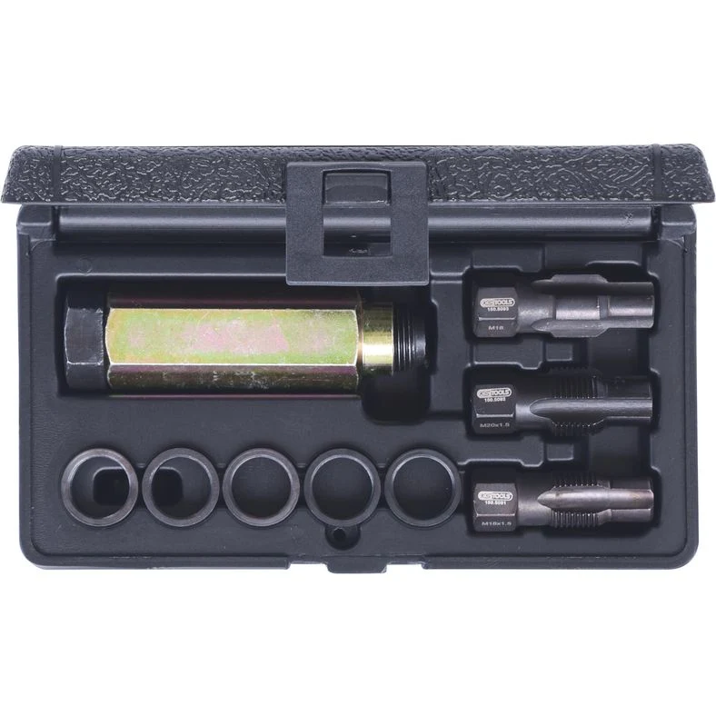 KS TOOLS THREADfix reparationssats M18x1,5 f.lambdasonder, 9-delars