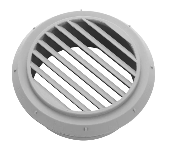 Utsläpp Ø 90mm/45° grå