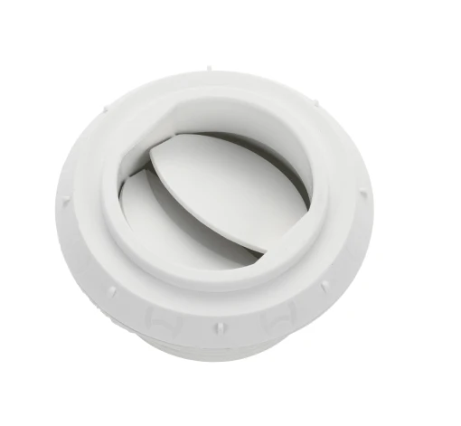 Utsläpp Ø 60mm/stängbart vit