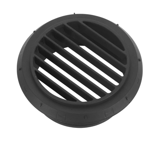 Utsläpp Ø 90mm/90° svart