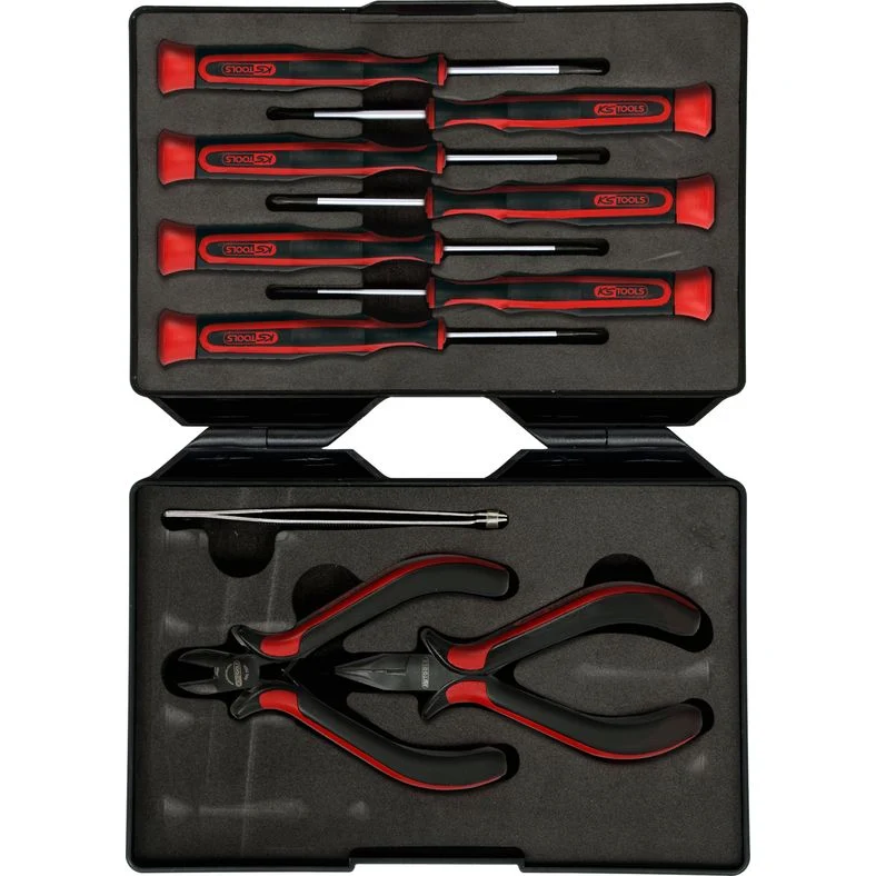 KS Tools Finmekanisk Mejselsats – 10 delar