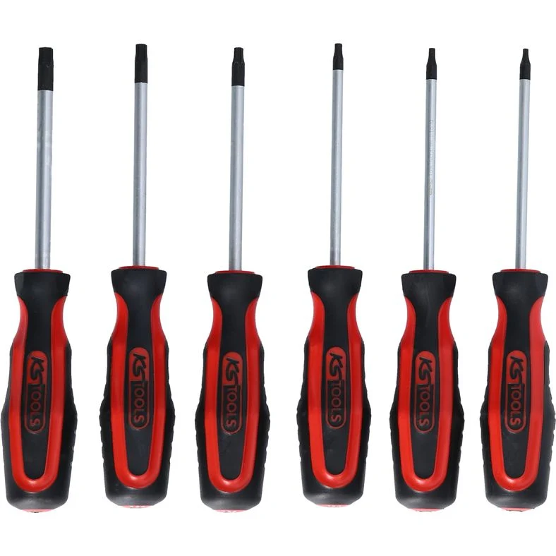 KS Tools ERGOTORQUEplus Skruvmejselsats – 6 delar