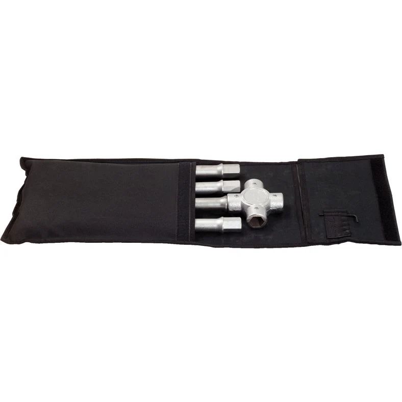 KS TOOLS Demonteringsbar hjulkorsnyckel, 3/4”x24x27x32mm