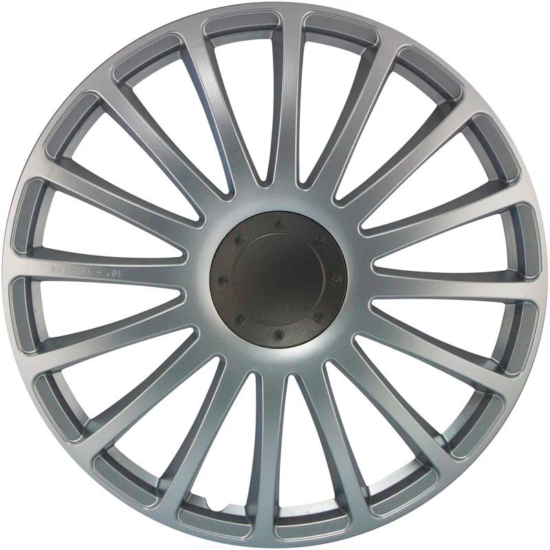 J-Tec, Navkapslar, 4st, Grand Prix 13-tums silver