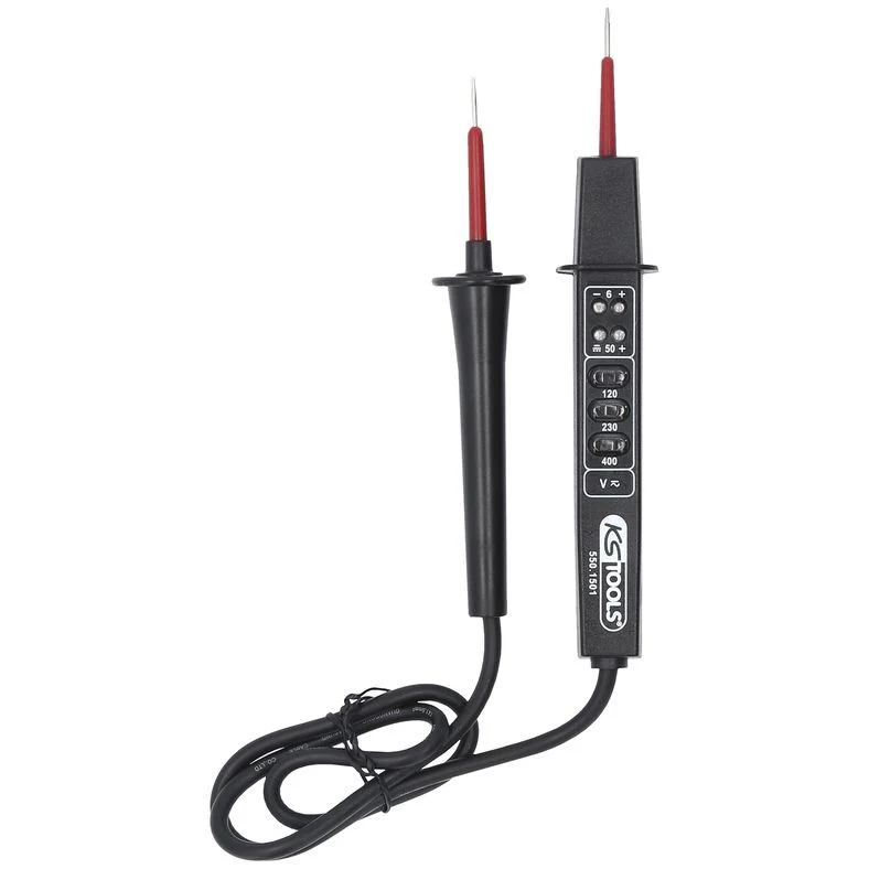 KS TOOLS isolerad universell spänningstester 6-400 V