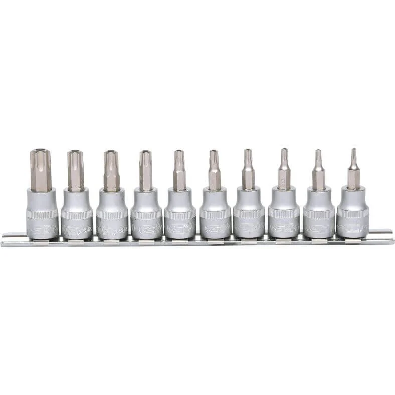 KS TOOLS 3/8" bit-hylssats 10-delars TB10-TB55 med stjärnhål. KS911.3940