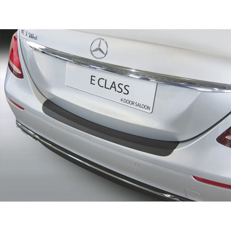 RGM, Bakre stötfångarskydd, ABS-plast, passar Mercedes E-klass W213 Sedan 2016-2020 Svart