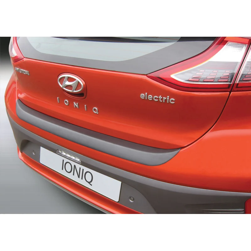 RGM, Bakre stötfångarskydd, ABS-plast, passar Hyundai Ioniq Hybrid 10/2016- Svart