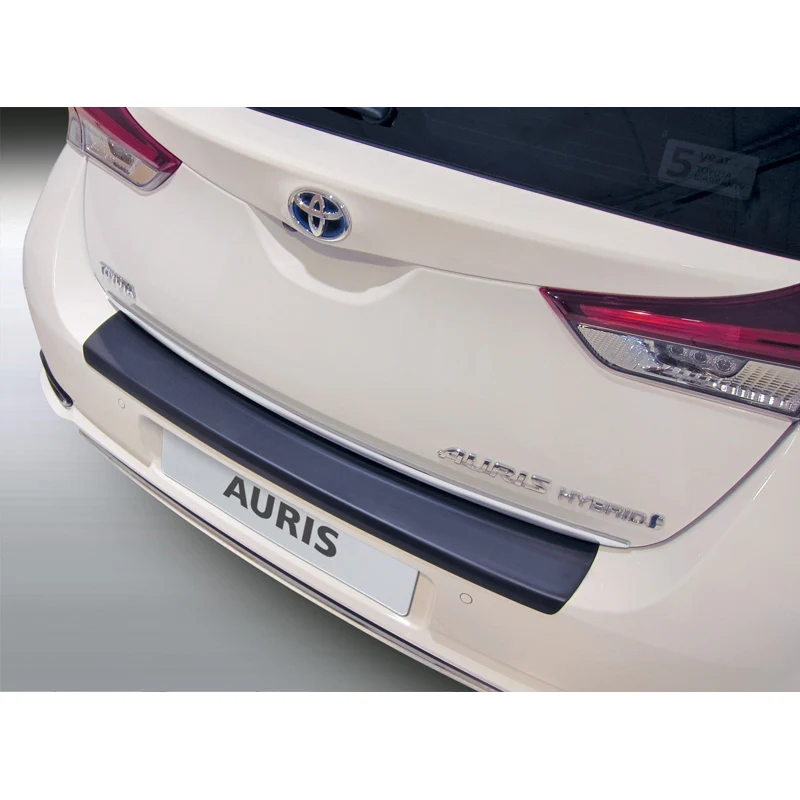 RGM, Bakre stötfångarskydd, ABS-plast, passar Toyota Auris 5 dörrar 2015-2019 Svart