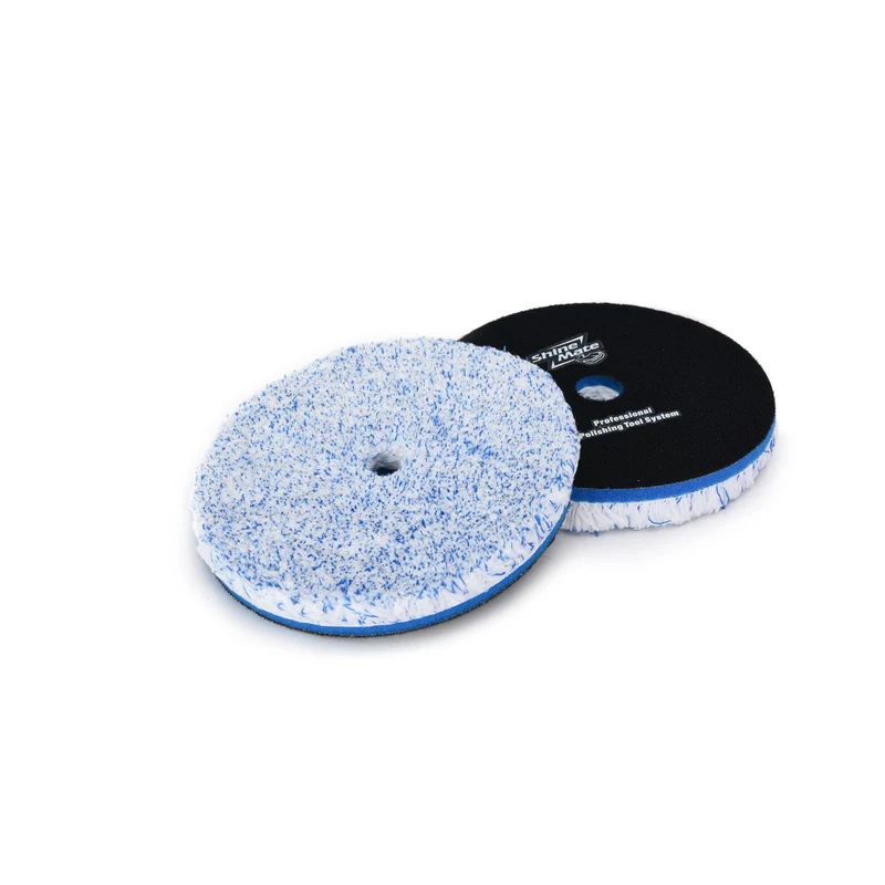 ShineMate Microfiber T100 – Polérskiva 100 mm med hög avverkning och glans