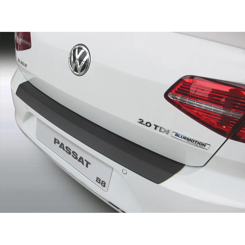 RGM, Bakre stötfångarskydd, ABS-plast, passar Volkswagen Passat 3G Sedan 2014- Svart