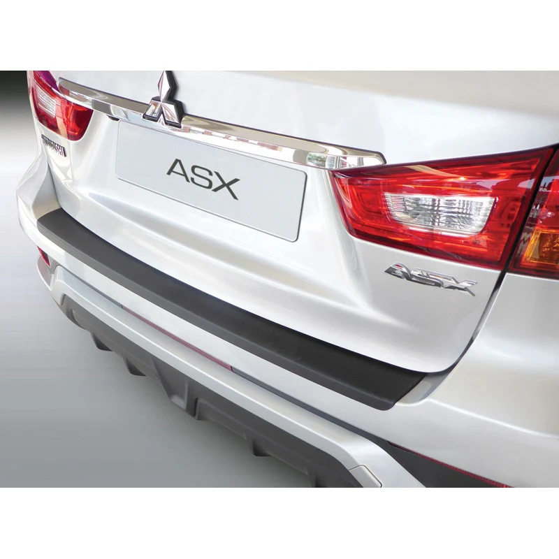 RGM, Bakre stötfångarskydd, ABS-plast, passar Mitsubishi ASX 10/2016-9/2019 Svart
