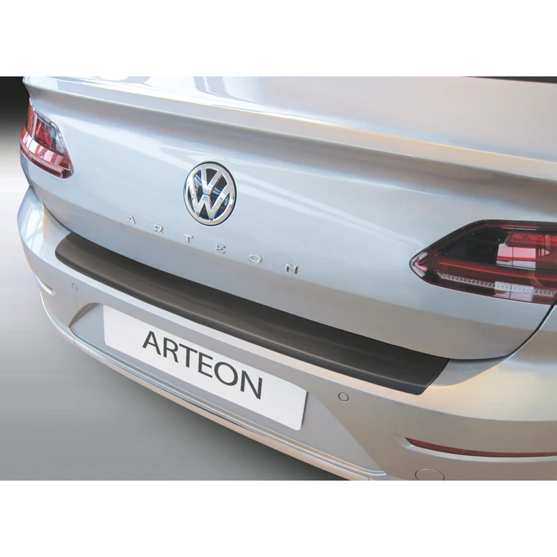 RGM, Bakre stötfångarskydd, ABS-plast, passar Volkswagen Arteon 2017-2020 Svart