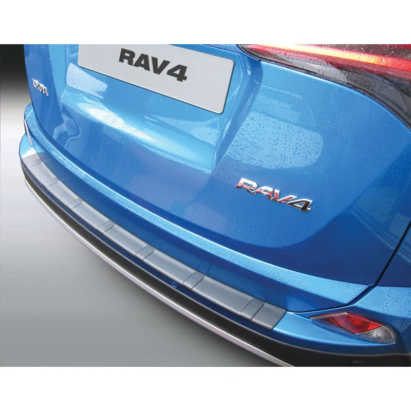 RGM, Bakre stötfångarskydd, ABS-plast, passar Toyota RAV-4 2016-2018 Svart