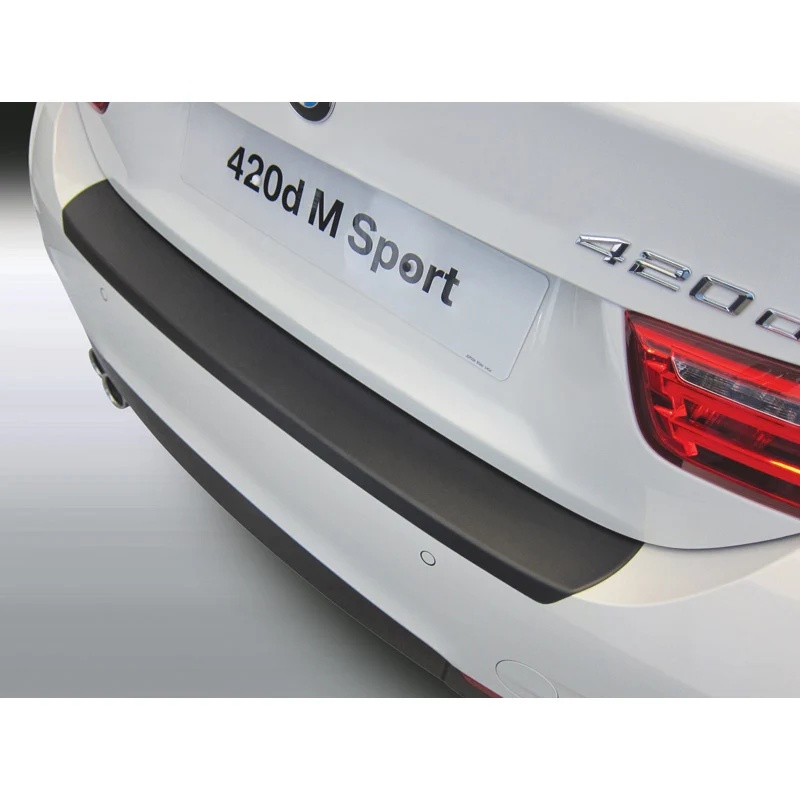 RGM, Bakre stötfångarskydd, ABS-plast, passar BMW 4-serie F36 Gran Coupe 4/2014- 'M-Sport' Svart