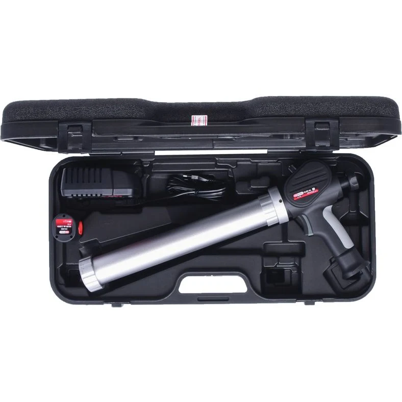 KS TOOLS Batteridriven limpistol Uppladdnigsbart batteri-kartusch-pistol 600 ml med 1 uppladdning