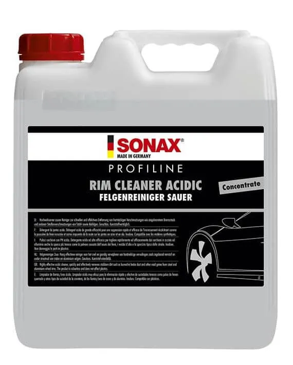Sonax Profiline Fälgsyra Koncentrat 10L – Professionell rengöring för extremt smutsiga fälgar