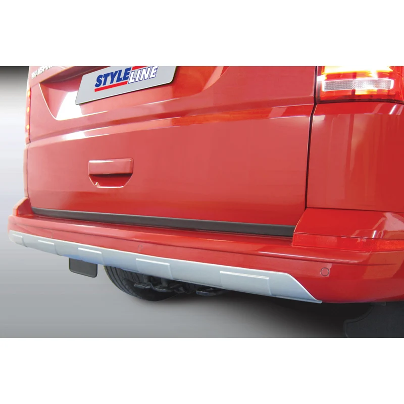 RGM, bakre stötfångarskydd 'Skid-Plate', passar till Volkswagen Transporter T6 2015-2020 & T6.1 2020- (med baklucka) Silver